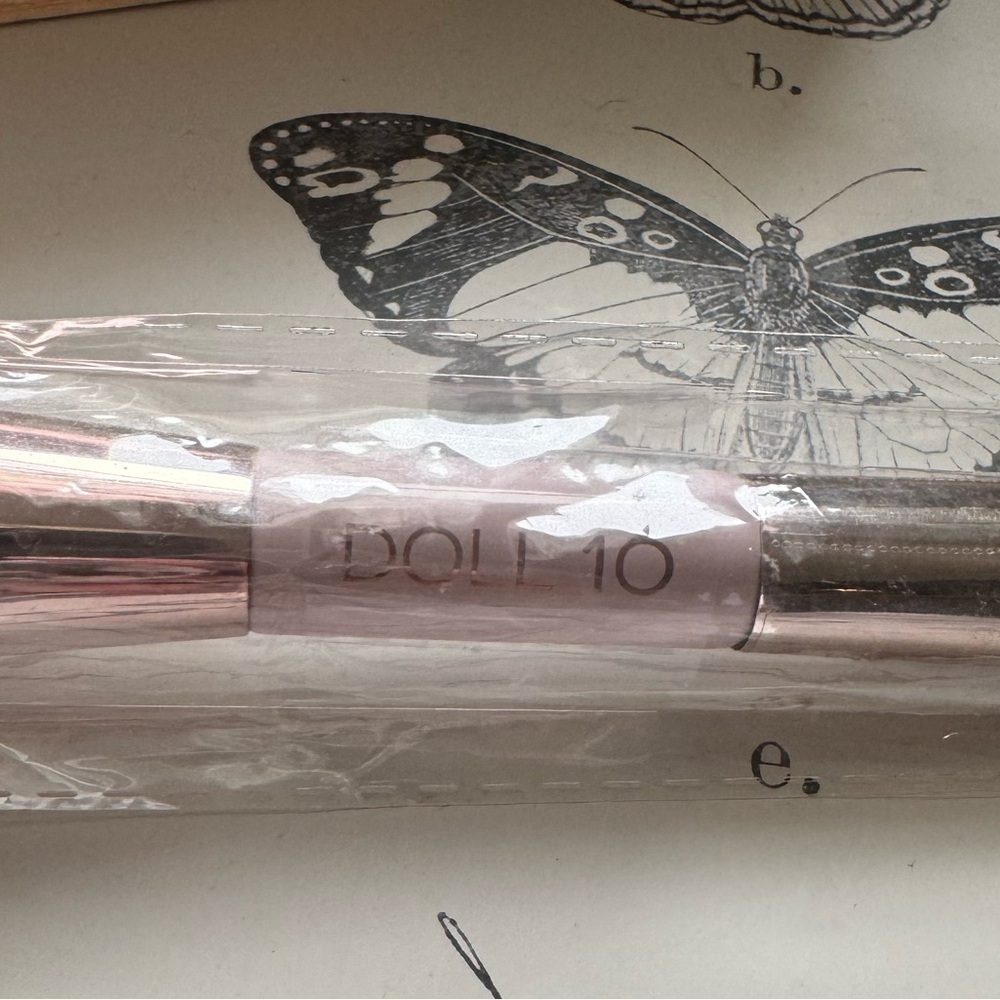 Doll 10 Dual Ended Powder Brush Vegan Makeup Brush New Sealed Ultra Soft - Picture 6 of 9